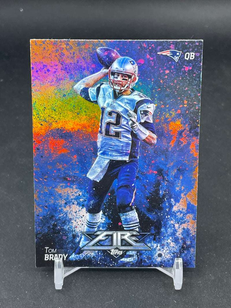 2014 TOPPS FIRE - FOIL - T. BRADY -