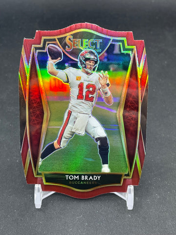 2020 PANINI SELECT - MAROON PRIZM - DIE-CUT - T. BRADY - #101