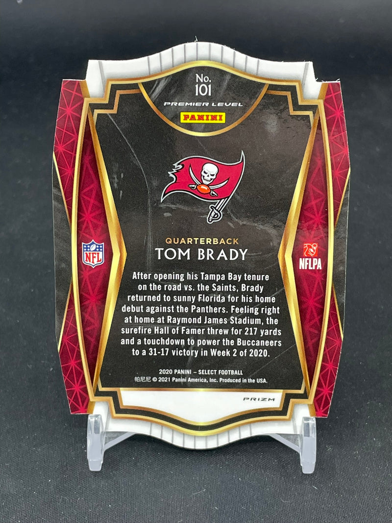 2020 PANINI SELECT - MAROON PRIZM - DIE-CUT - T. BRADY -