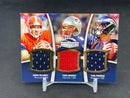 2010 TOPPS UNRIVALED - J. ELWAY / T. BRADY / T. TEBOW - #UNR-EBS - #'D/99 - TRIPLE RELIC
