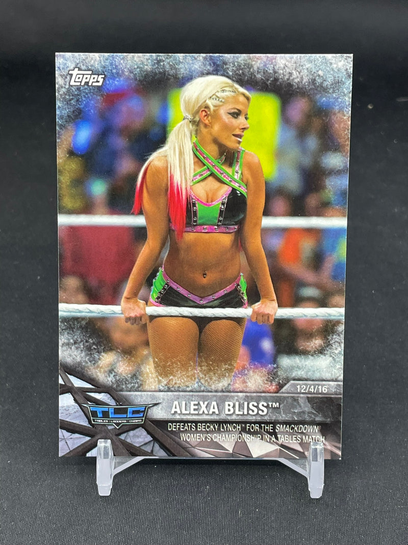 2017 TOPPS WWE WOMEN'S DIVISION - MOMENTS AND MATCHES - A. BLISS -