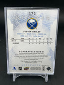 2016 UPPER DECK ARTIFACTS - MATERIALS SILVER - J. BAILEY - #172 - #'D/49 - DUAL RELIC - RC