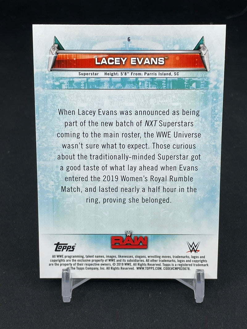 2019 TOPPS WWE WOMEN'S DIVISION - L. EVANS -