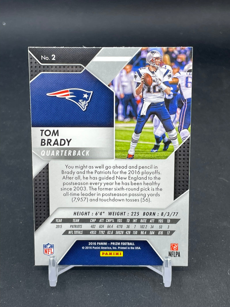 2016 PANINI PRIZM - T. BRADY -