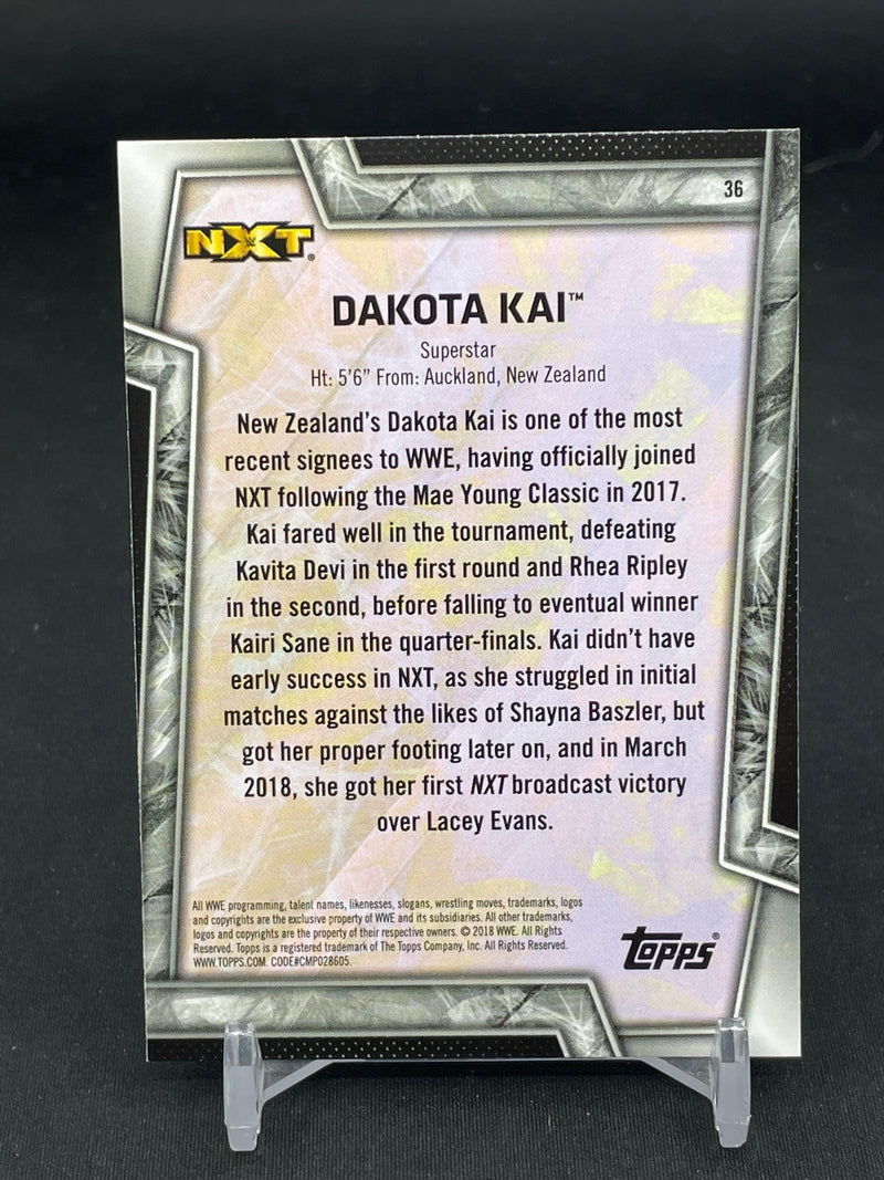 2018 TOPPS WWE WOMEN'S DIVISION - D. KAI -