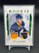 2016 UPPER DECK ARTIFACTS - EMERALD ROOKIE - H. FASCHING - #168 - #'D/99 - DUAL RELIC - RC