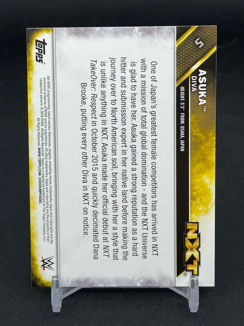 2016 TOPPS WWE - NXT PROSPECTS - ASUKA -