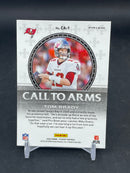2020 PANINI PLAYOFF - BLUE PRIZM - CALL TO ARMS - T. BRADY -