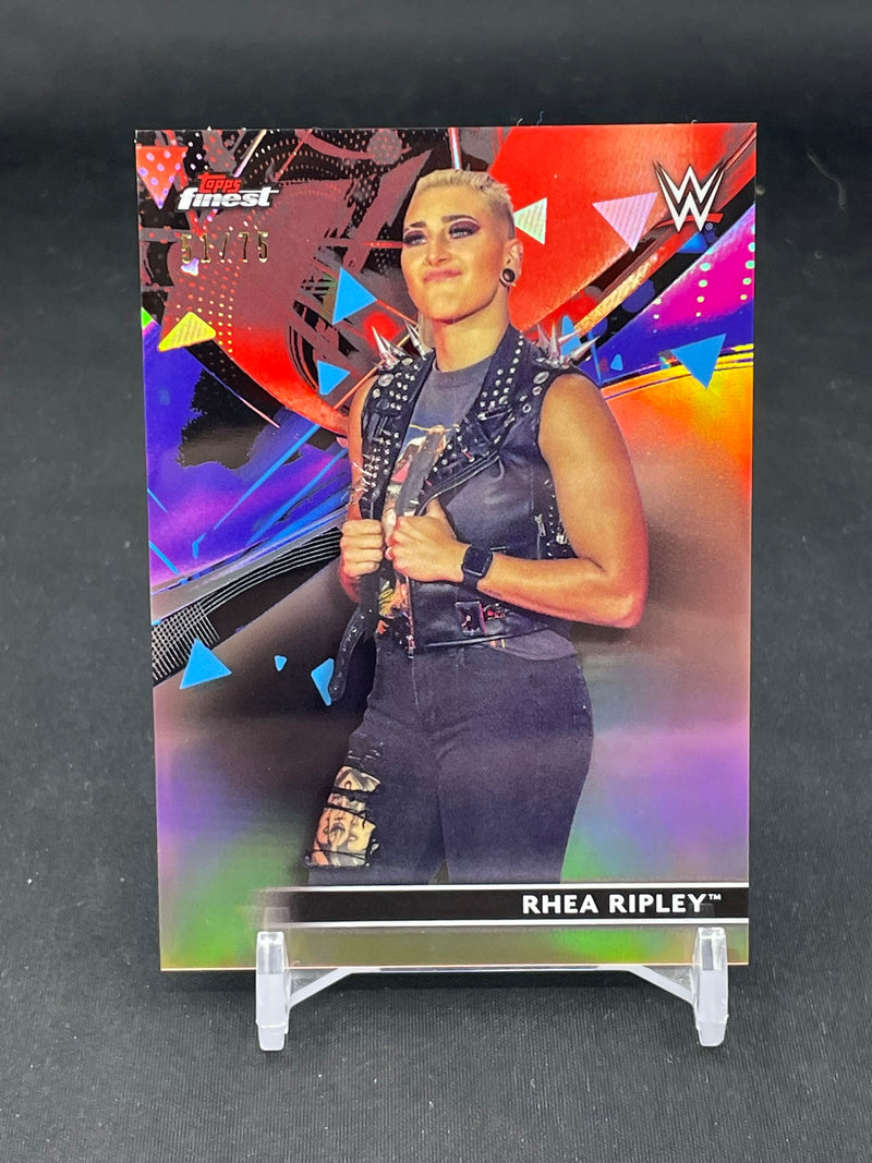 2021 TOPPS FINEST - ROSE GOLD REFRACTOR - R. RIPLEY - #32 - #'D/75