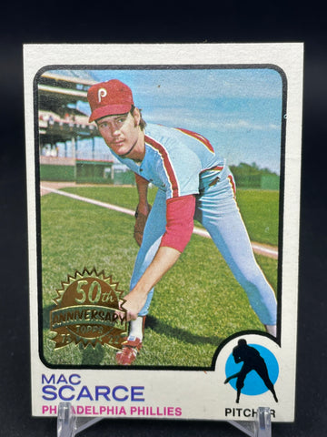 2022 TOPPS HERITAGE - 50TH ANNIVERSARY BUYBACK - M. SCARCE - #6