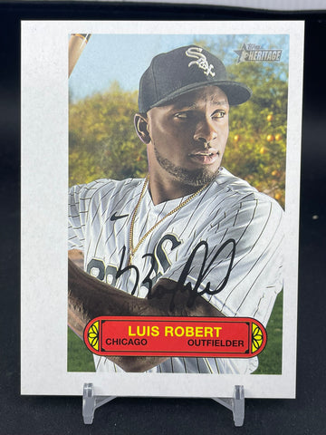 2022 TOPPS HERITAGE - BOX TOPPER - L. ROBERT - #73PU-5