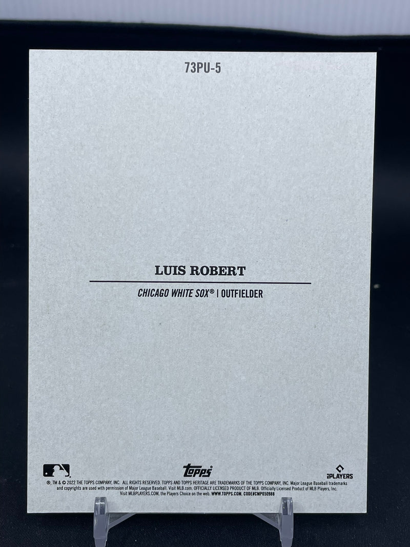 2022 TOPPS HERITAGE - BOX TOPPER - L. ROBERT -