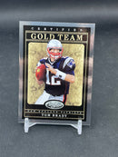 2011 PANINI CERTIFIED - GOLD TEAM - T. BRADY - #8 - #'D/999