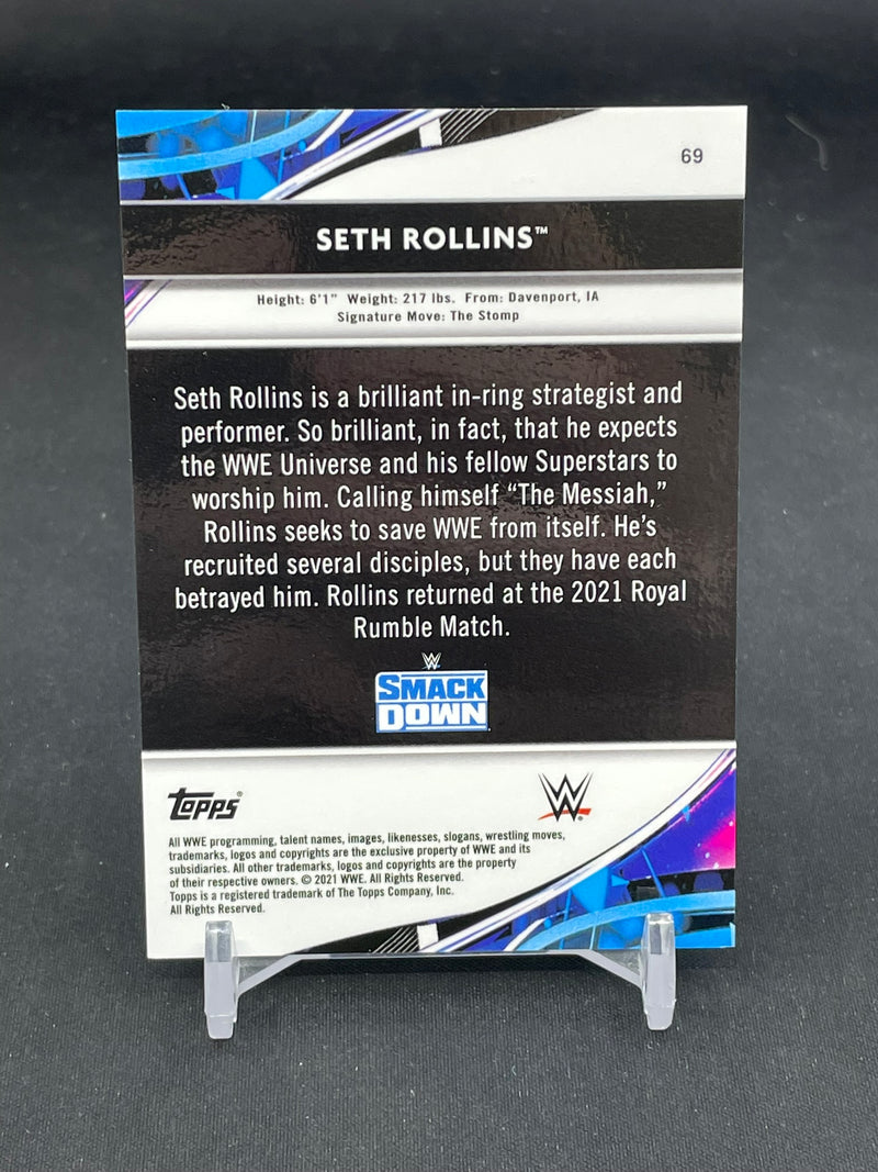 2021 TOPPS FINEST - ROSE GOLD REFRACTOR - S. ROLLINS - #69 - #'D/75