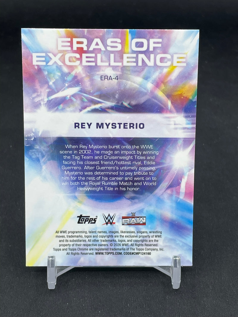 2026 TOPPS CHROME - GREEN REFRACTOR - ERAS OF EXCELLENCE - R. MYSERIO - #ERA-4 - #'D/99