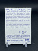 2009 TOPPS NATIONAL CHICLE - FOOTBALL STARS - T. BRADY -