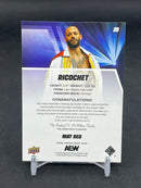2026 UPPER DECK AEW - MAT RED - FIRST UD - RICOCHET -