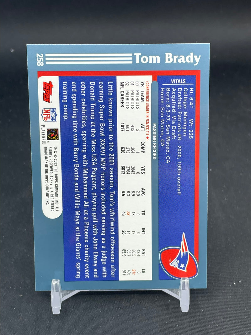 2003 TOPPS - T. BRADY -