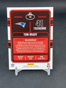 2016 PANINI DONRUSS - PRODUCTION LINE - TOUCHDOWNS - T. BRADY -