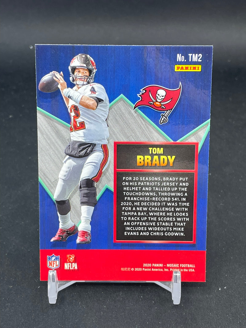 2020 PANINI MOSAIC - TOUCHDOWN MASTERS - T. BRADY -