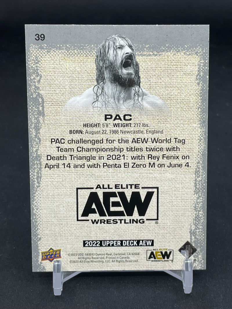 2022 UPPER DECK AEW - DYNAMITE - PAC - #39 - #'D/299