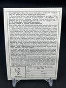 1984 O-PEE-CHEE - HOCKEY CARD FINAL PLAYOFF SWEEPSTAKES ENTRY FORM CARD