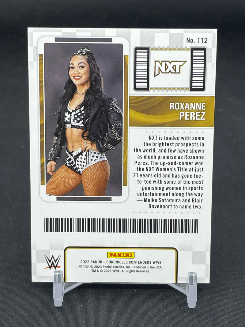 2023 PANINI CHRONICLES - CONTENDERS - PINK - R. PEREZ - #112 - #'D/349