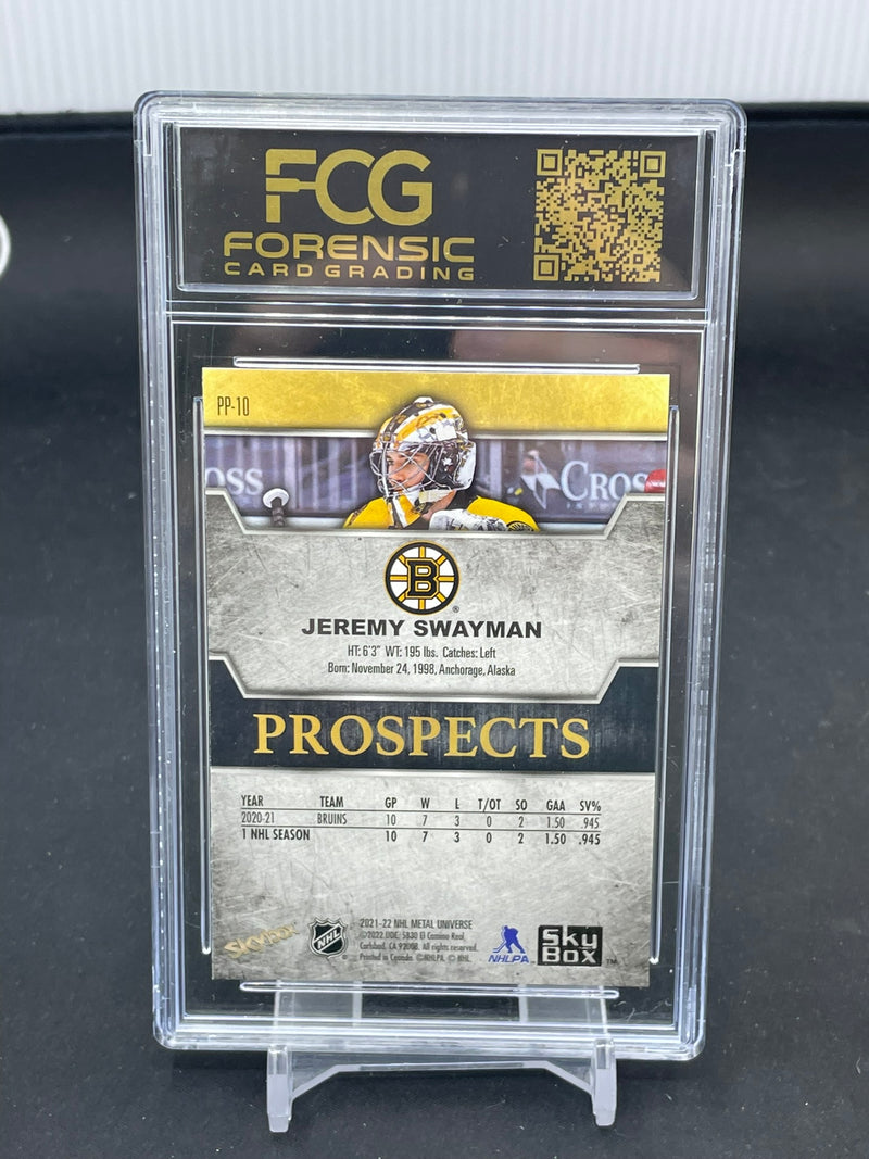 2021 UPPER DECK METAL UNIVERSE SKYBOX - PREMIUM PROSPECTS - J. SWAYMAN -