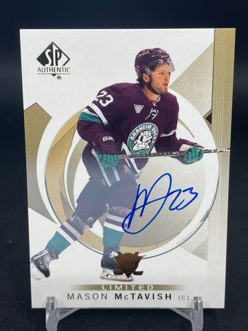 2024 UPPER DECK SP AUTHENTIC - LIMITED AUTOGRAPH - M. MCTAVISH - #59 - AUTOGRAPH