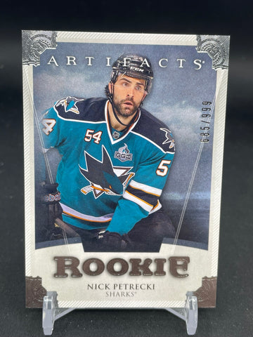 2013 UPPER DECK ARTIFACTS - ROOKIE - N. PETRECKI - #184 - #'D/999 - RC