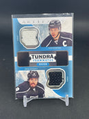 2016 UPPER DECK ARTIFACTS - TUNDRA TEAMMATES DUOS - D. BROWN / D. DOUGHTY - #T2-KINGS - #'D/199 - DUAL RELIC