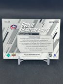 2023 UPPER DECK ENGRAINED - ROOKIE SIGNATURE SHOTS GREEN STICK - S. KNAZKO - #RSS-SK - #'D/75 - AUTOGRAPH RELIC - RC
