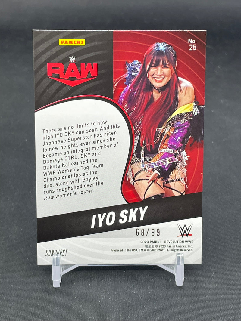 2023 PANINI REVOLUTION WWE - SUNBURST - I. SKY - #25 - #'D/99