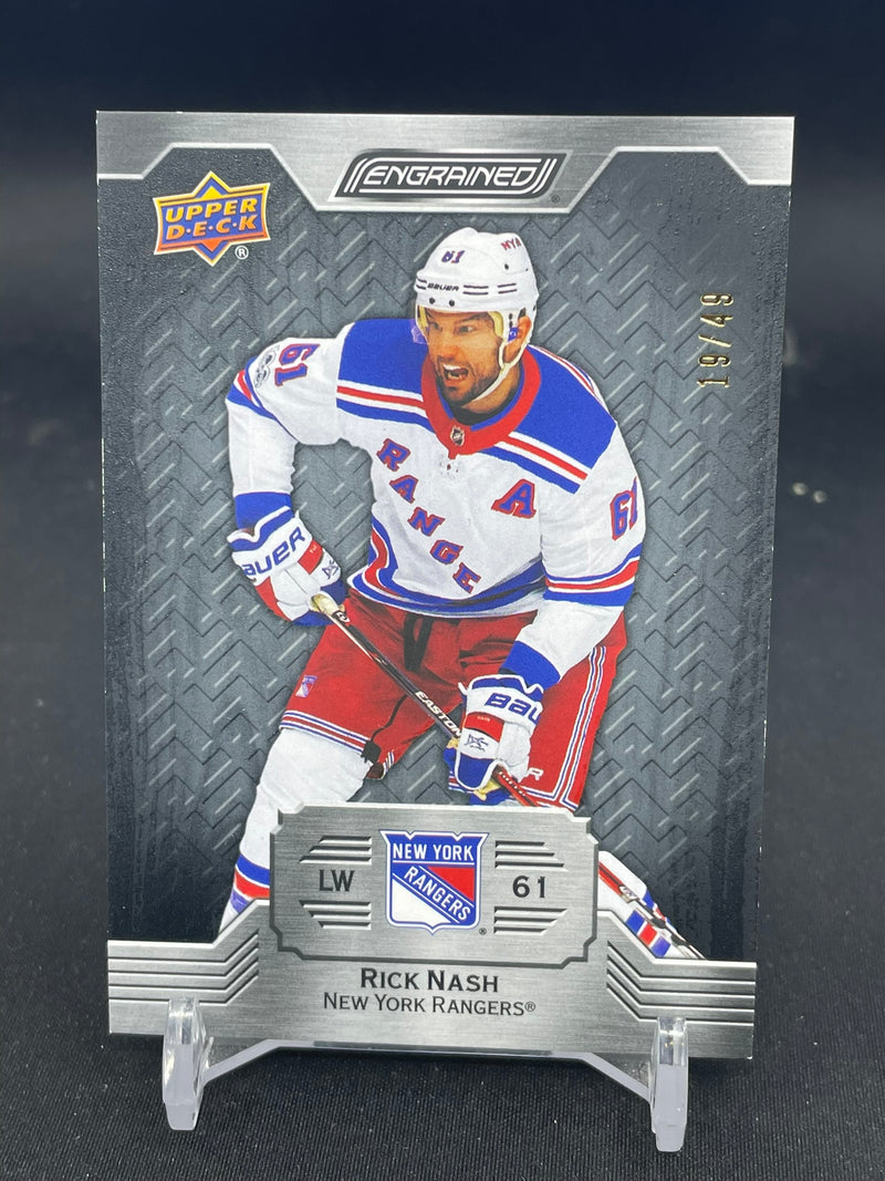 2023 UPPER DECK ENGRAINED - EBONY - R. NASH - #82 - #'D/49