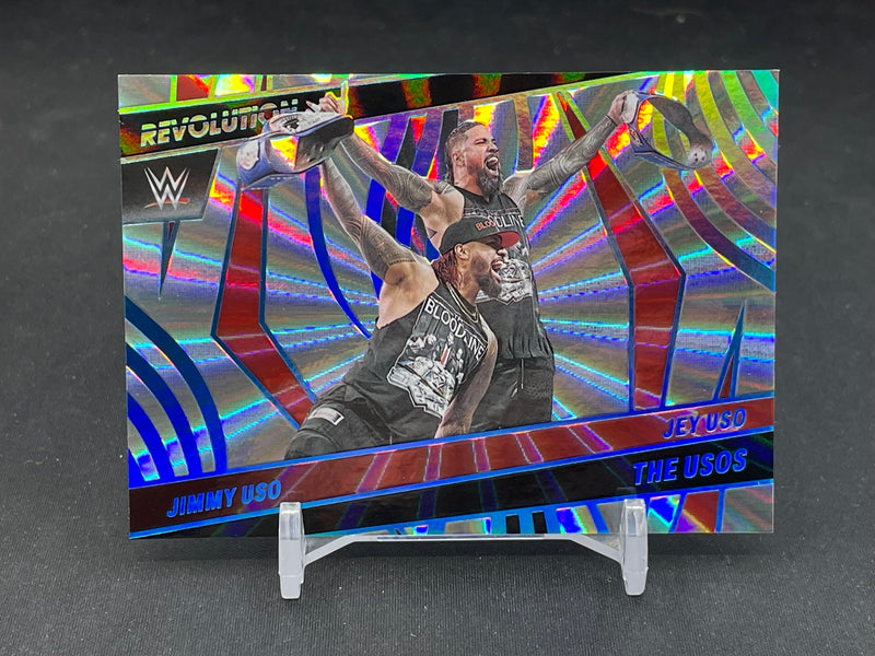 2022 PANINI REVOLUTION - SUNBURST - THE USOS - JIMMY & JEY - #150 - #'D/99