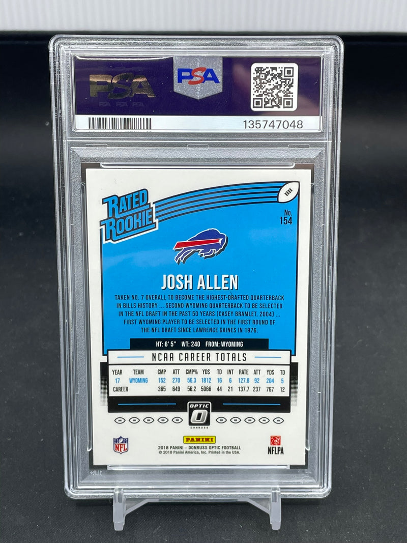 2018 PANINI DONRUSS OPTIC - RATED ROOKIE - J. ALLEN -