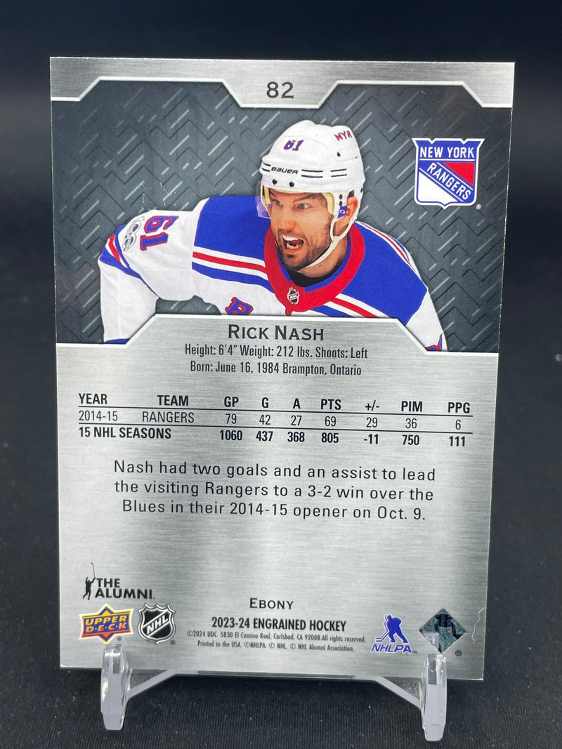 2023 UPPER DECK ENGRAINED - EBONY - R. NASH - #82 - #'D/49