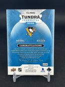 2016 UPPER DECK ARTIFACTS - TUNDRA TEAMMATES DUOS - P. KESSEL / E. MALKIN - #T2-PENG - #'D/199 - DUAL RELIC