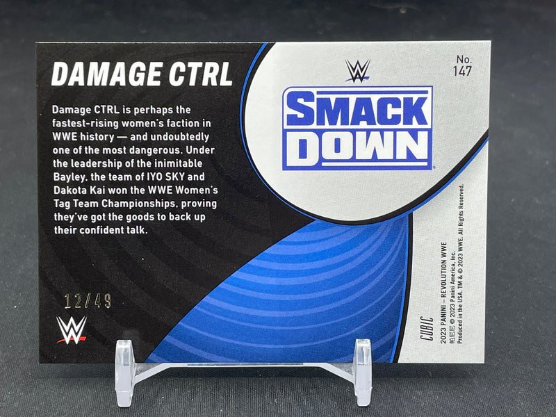 2023 PANINI REVOLUTION - CUBIC - DAMAGE CTRL - #147 - #'D/49