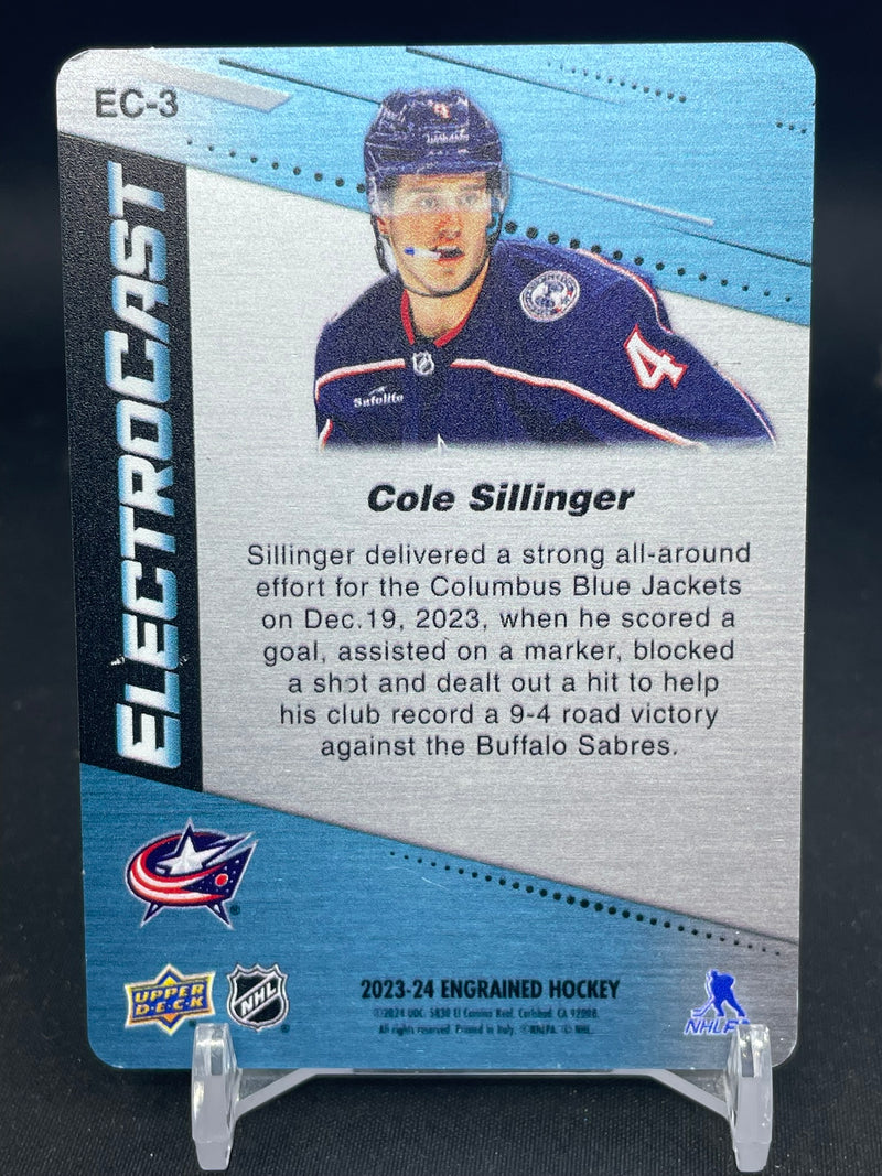 2023 UPPER DECK ENGRAINED - ELECTROCAST - C. SILLINGER -