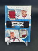 2016 UPPER DECK ARTIFACTS - TUNDRA TEAMMATES DUOS - S. DOAN / J. ROENICK - #T2-COY - #'D/199 - DUAL RELIC