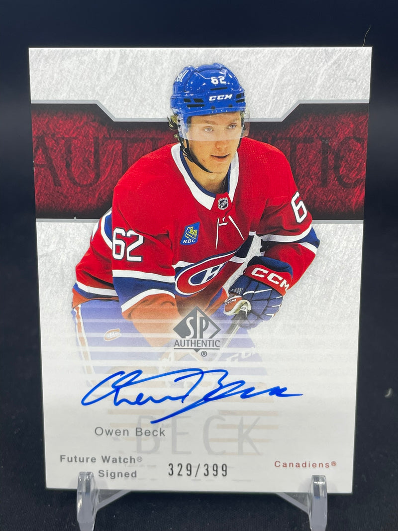 2024 UPPER DECK SP AUTHENTIC - RETRO FUTURE WATCH AUTO - O. BECK - #RFWA2-66 - #'D/399 - AUTOGRAPH - RC