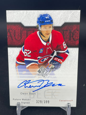 2024 UPPER DECK SP AUTHENTIC - RETRO FUTURE WATCH AUTO - O. BECK - #RFWA2-66 - #'D/399 - AUTOGRAPH - RC