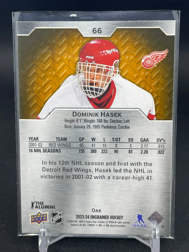 2023 UPPER DECK ENGRAINED - OAK - D. HASEK - #66 - #'D/299