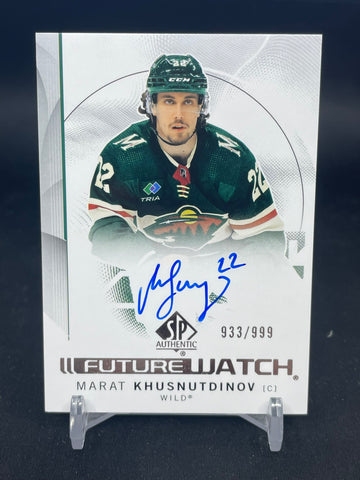 2024 UPPER DECK SP AUTHENTIC - FUTURE WATCH AUTOGRAPH - M. KHUSNUTDINOV -