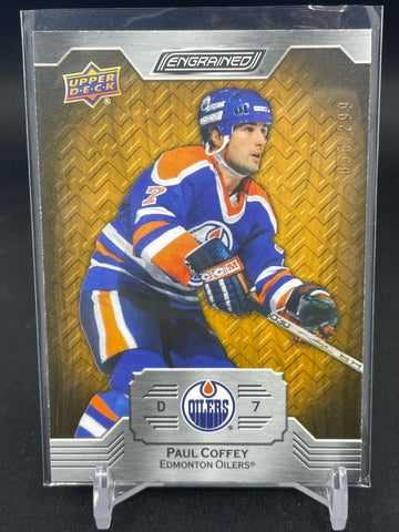 2023 UPPER DECK ENGRAINED - OAK - P. COFFEY - #86 - #'D/299