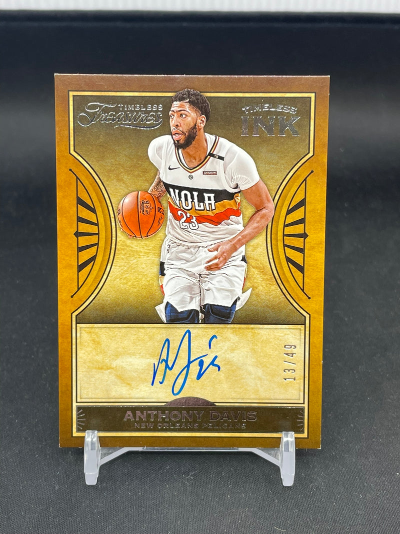 2018 PANINI CHRONICLES - TIMELESS TREASURES - TIMELESS INK - A. DAVIS - #TT-ADV - #'D/49 - AUTOGRAPH