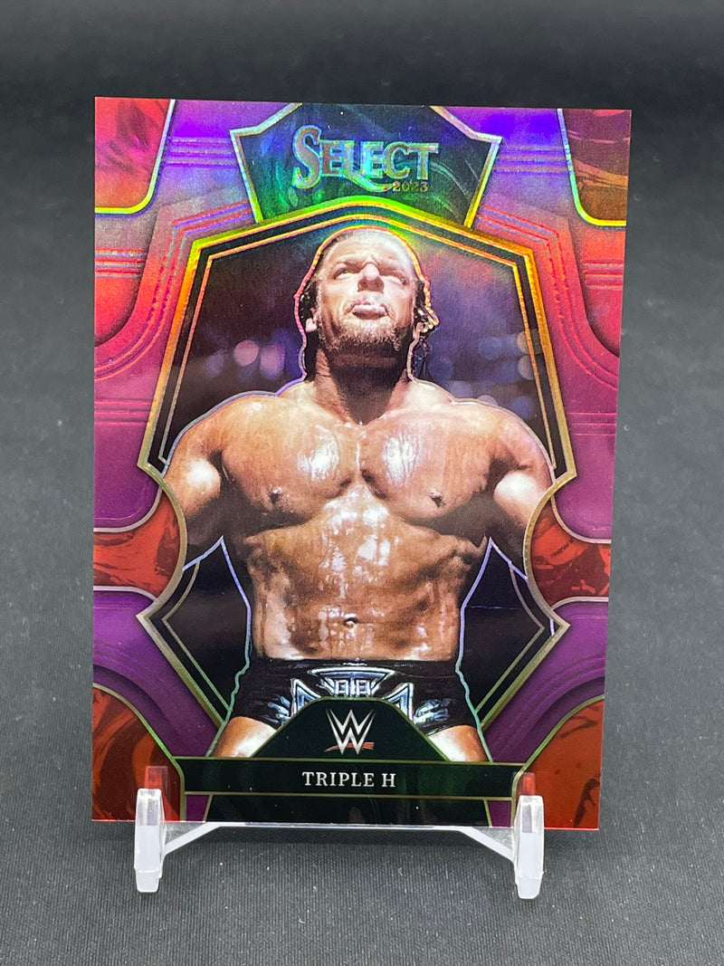 2023 PANINI SELECT - PURPLE PRIZM - TRIPLE H - #132 - #'D/99