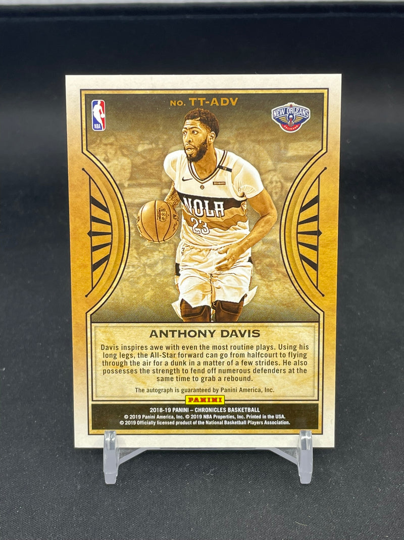 2018 PANINI CHRONICLES - TIMELESS TREASURES - TIMELESS INK - A. DAVIS - #TT-ADV - #'D/49 - AUTOGRAPH