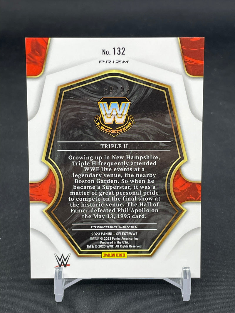 2023 PANINI SELECT - PURPLE PRIZM - TRIPLE H - #132 - #'D/99